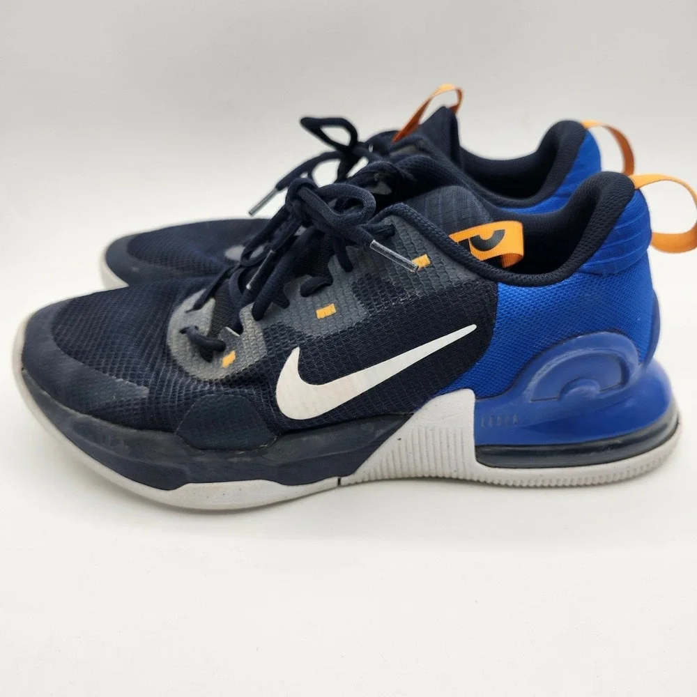 Nike Air Max Alpha Trainer 5 Midnight Navy Blue Orange DM0829-401 Mens 9.5